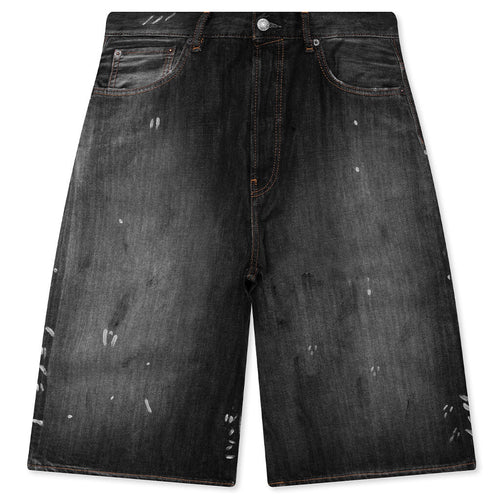Denim Shorts - Black