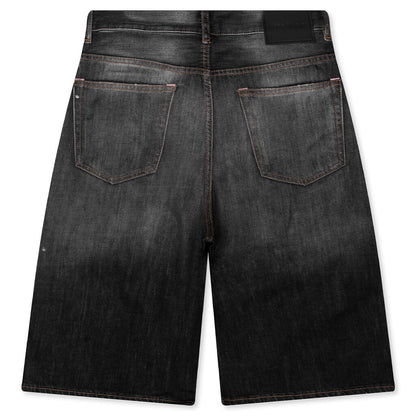 Denim Shorts - Black