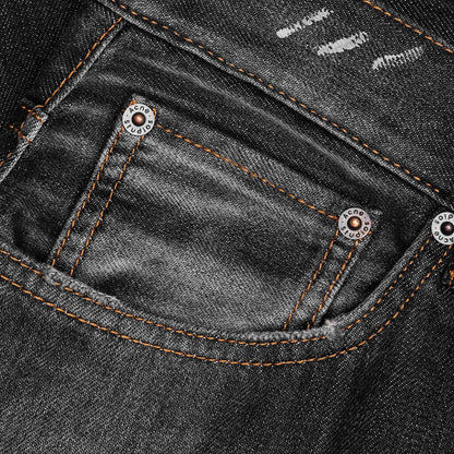 Denim Shorts - Black