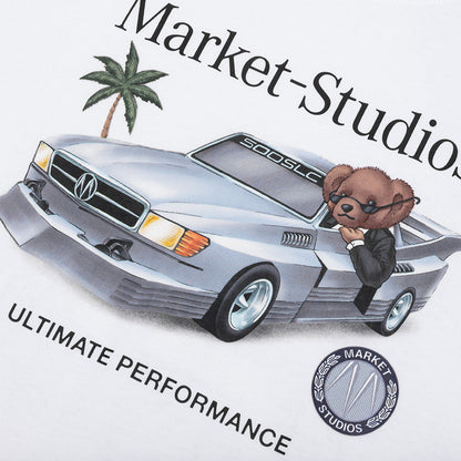 Des Bear T-Shirt - White