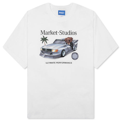 Des Bear T-Shirt - White