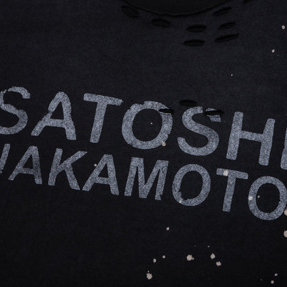 Destroyed Luke Tee - Black