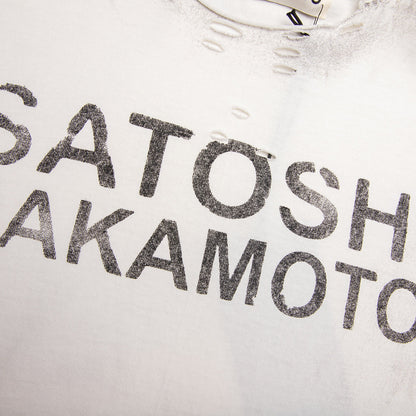 Destroyed Luke Tee - White