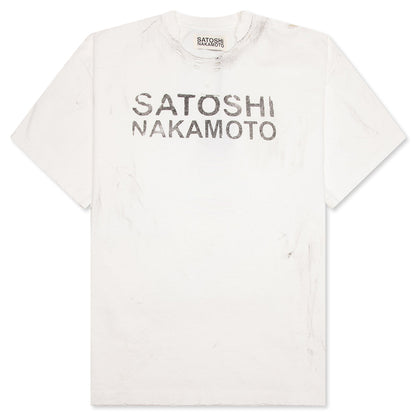 Destroyed Luke Tee - White