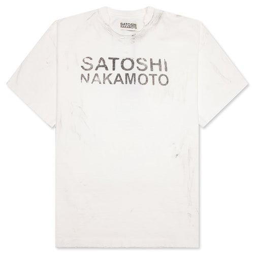 Destroyed Luke Tee - White