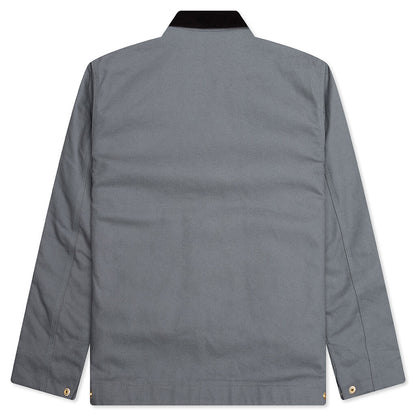 Detroit Jacket Rigid - Dove Grey/Black