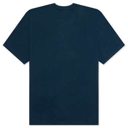 Distortion Table T-Shirt - Navy Blue