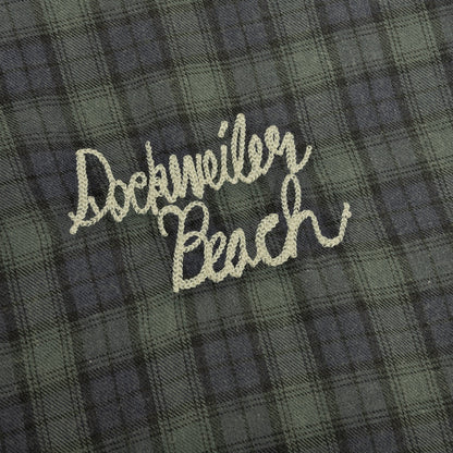 Dockweiler Flannel Overshirt - Navy