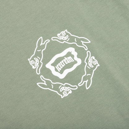 Dogs S/S Tee - Sea Spray