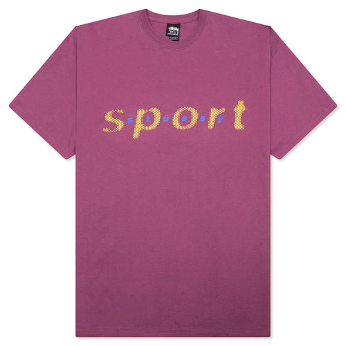 Dot Sport Tee - Berry