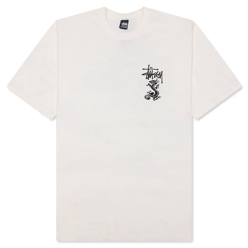 Double Dragon Pigment Dyed Tee - Natural