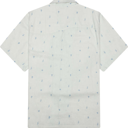 Doves Linen Button-Up - White