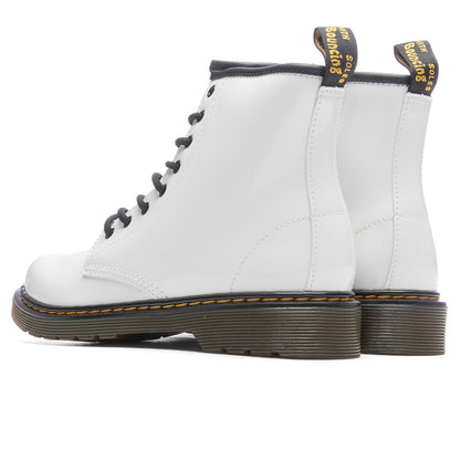 Women's 1460 Patent Leather Boots - White Patent Lamper