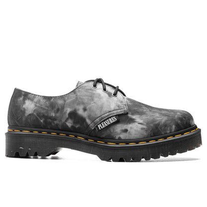 Dr. Martens x Pleasures 1461 Bex - Black/White Tie Dye