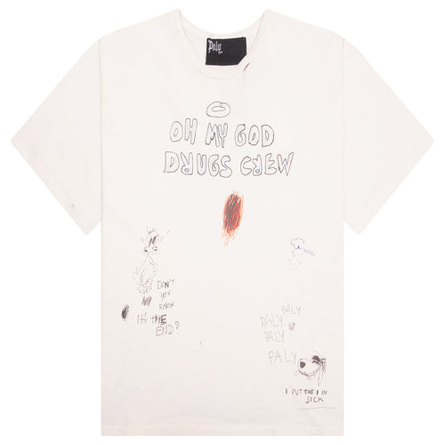 Drugs Crew Tee - Ivory
