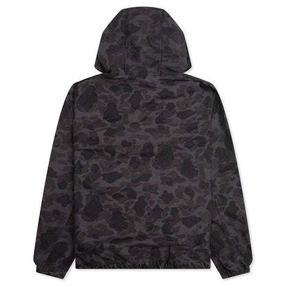 Duck Active Jacket Garment Dyed - Camo Duck Green/Graphite