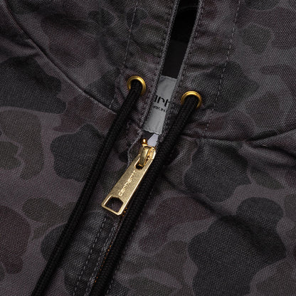 Duck Active Jacket Garment Dyed - Camo Duck Green/Graphite
