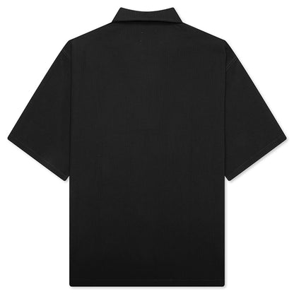 Electron Zip Polo - Black