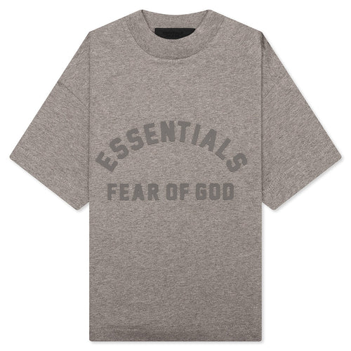 Essentials Kid's S/S Tee - Heather Grey