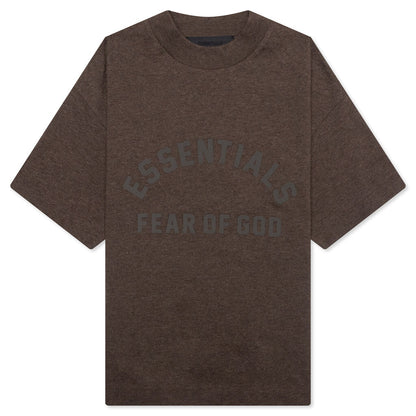 Essentials Kid's S/S Tee - Heather Wood