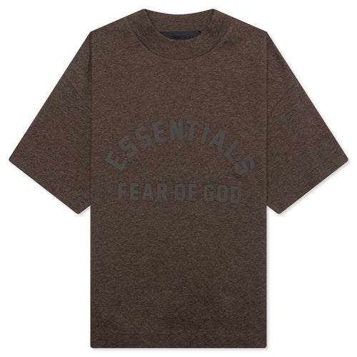 Essentials Kid's S/S Tee - Heather Wood