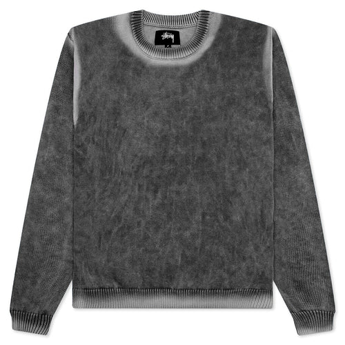 Faded Cotton Crew - Black