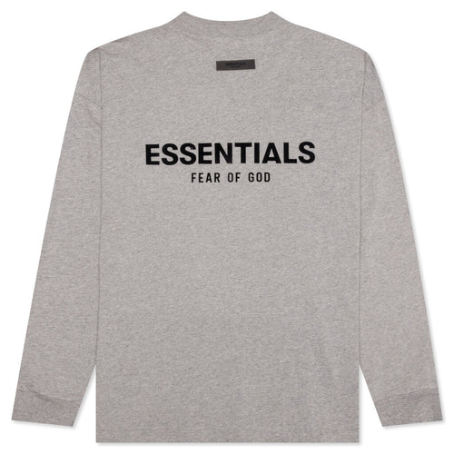 Fear Of God Essentials L/S Tee - Dark Oatmeal