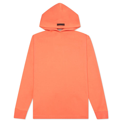 Essentials Relaxed Hoodie - Coral