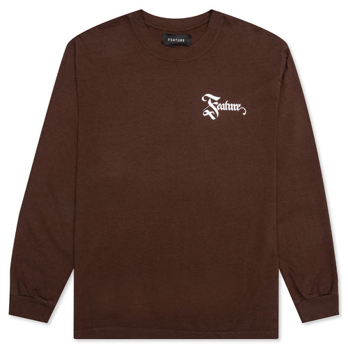 Biome L/S Tee - Brown