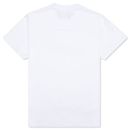 Block Tee - White