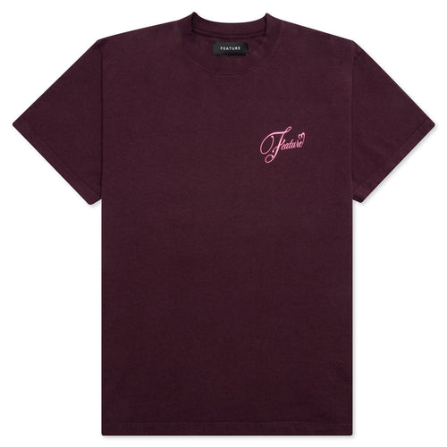 Crochet Tee - Huckleberry