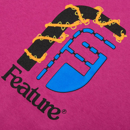 Extract Tee - Magenta Haze