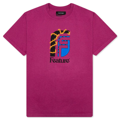 Extract Tee - Magenta Haze