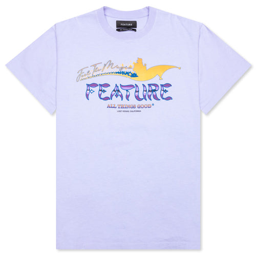 Feel The Magic Tee - Lavender Blue