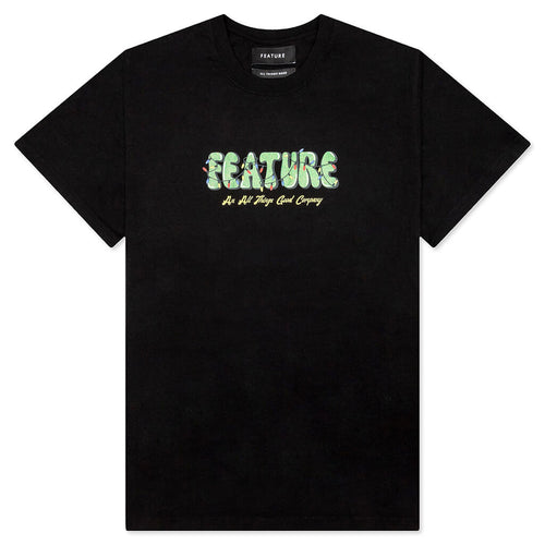 Festive Lights Tee - Black