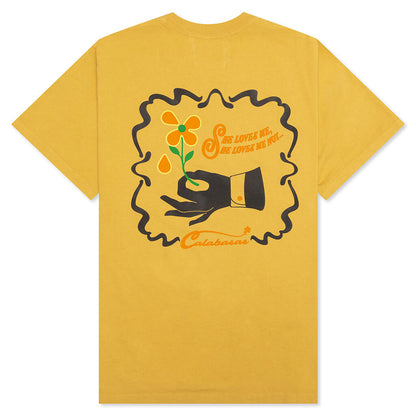 She Loves Me S/S Tee - Tawny Olive