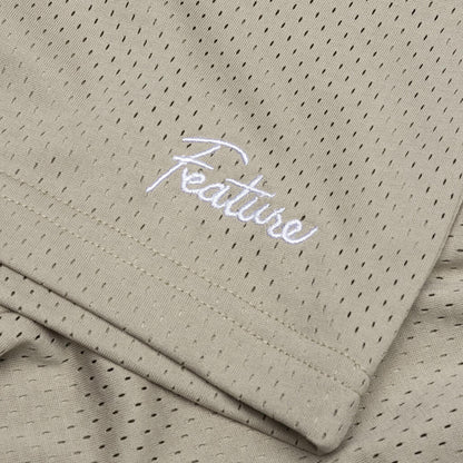 West Mesh Shorts - Tan