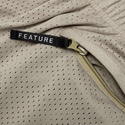 West Mesh Shorts - Tan