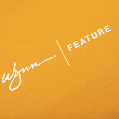 Wynn Logo Lock Up Tee - Golden Yellow