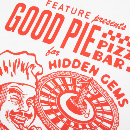 Feature x Good Pie Good Hot Tee - White