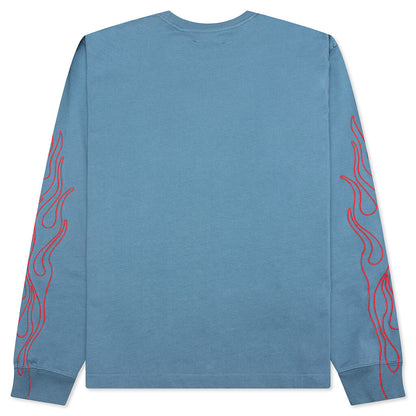 Fiery Heavyweight Longsleeve - Slate