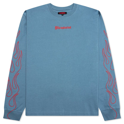 Fiery Heavyweight Longsleeve - Slate
