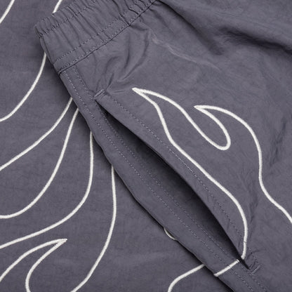 Fiery Running Shorts - Grey