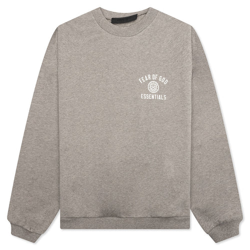Fleece Crewneck - Heather Gray