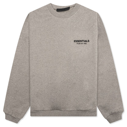 Fleece Crewneck - Heather Gray