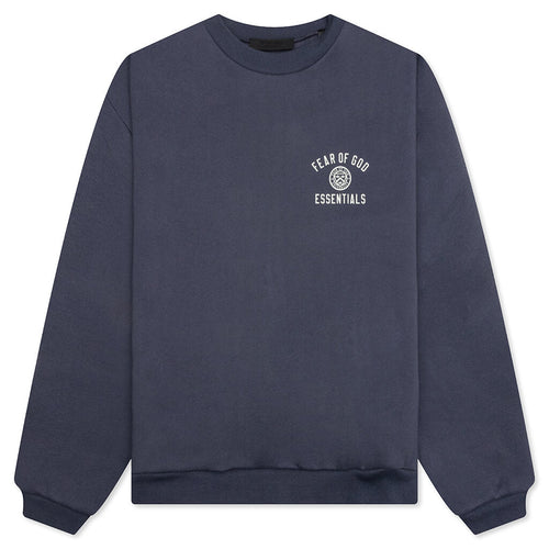 Fleece Crewneck - Marine