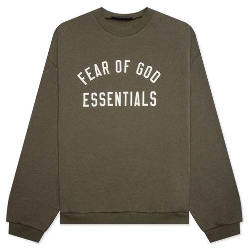 Fleece Crewneck - Military