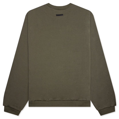 Fleece Crewneck - Military