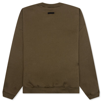 Fleece Crewneck - Olive