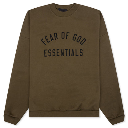 Fleece Crewneck - Olive
